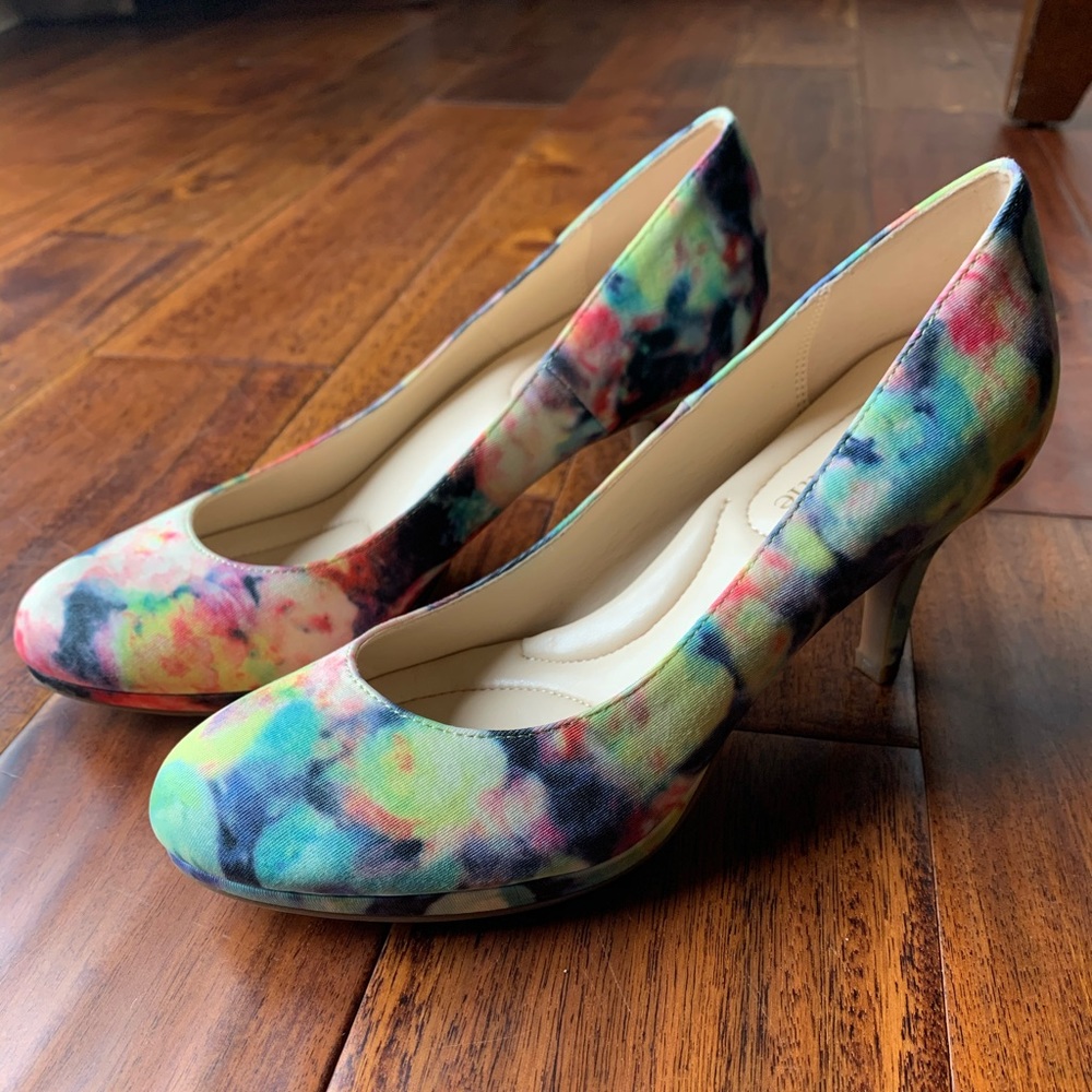 Multicolored Heels